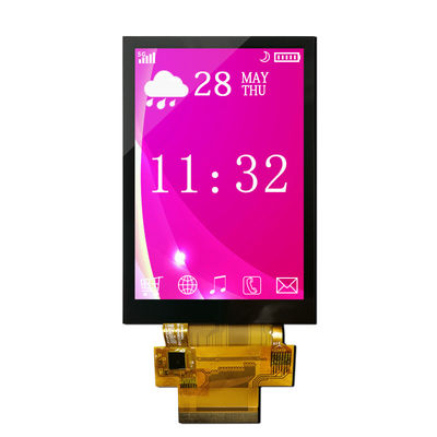 CTP I2C CH350HV37A-CT Modulo LCD legible a la luz del sol de 3,5 pulgadas y 300 nits