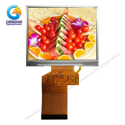 3.5in 1000cd/M2 Tft LCD Color Monitor ISO9001 Mipi Dsi Display LCD