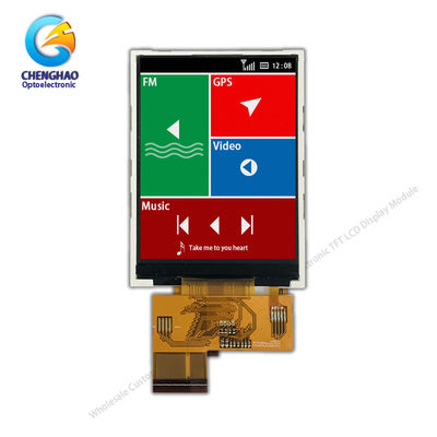 SPI MCU Rgb 300nits Pantalla LCD TFT de 2,8