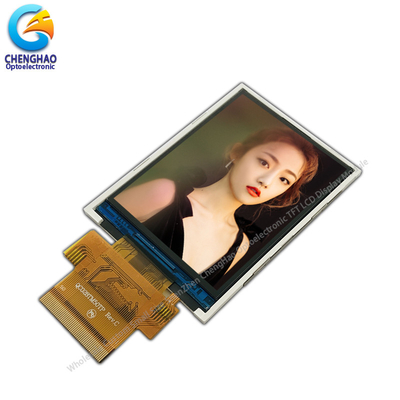 2.8 pulgadas Cuadrado 240x320 RGB TFT pantalla LCD con interfaz SPI MCU