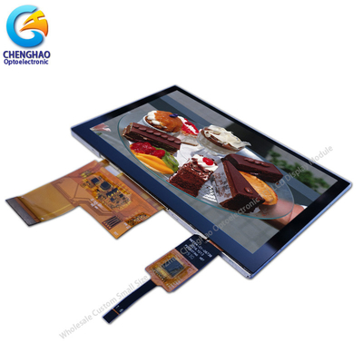 Pantalla táctil de 5 pulgadas con capacidad industrial 800*480 TFT LCD