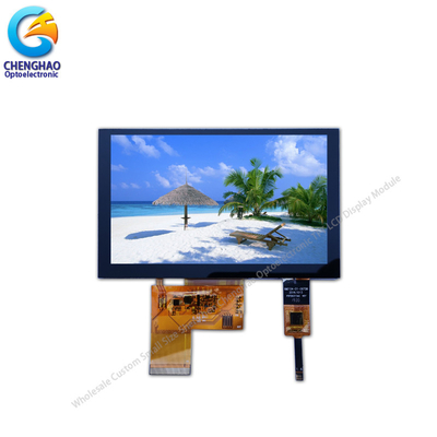 Modulo de pantalla LCD de 5 pulgadas 800*480 puntos 300 cd/m2 TFT Monitor LCD médico