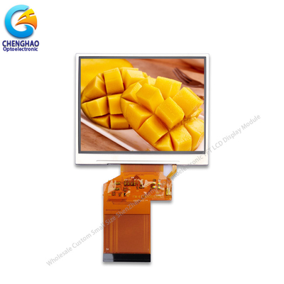 Cuadrado de 3,5 pulgadas Pequeña pantalla táctil LCD 320x240 Con HX8238D controlador IC