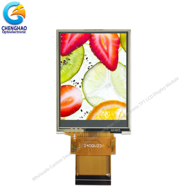 TN Transmisor TFT LCD de pantalla táctil 2.4in 240x320 300cd/m2 SPI ST7789V