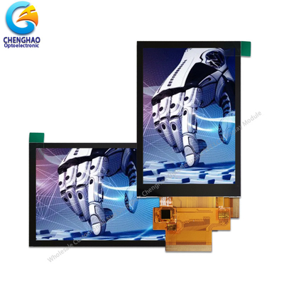 300 cd/m2 Panel LCD RGB IPS CTP FPC 262k Ips Pantalla táctil capacitiva