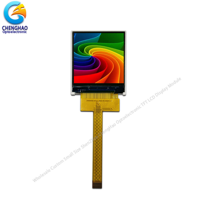Módulo de pantalla de LCD de luz solar legible SPI 128x128 800 Nit Alta luz de fondo 9 pines con controlador Ic St7735