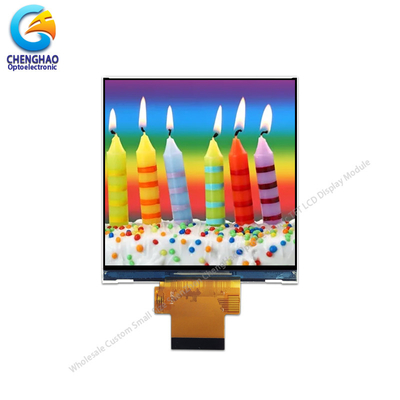 480X480 pantalla LCD cuadrada de 3,95 pulgadas módulo de pantalla LCD negativo con ST7701