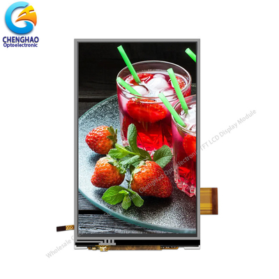 Display de pantalla táctil IPS LCD transmisor de 5,0 pulgadas TFT RTP con IC de controlador NT35510