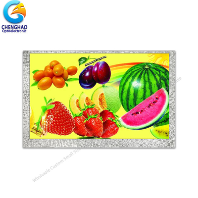 800x480 puntos pantalla LCD positiva de 5 pulgadas módulo de pantalla LCD con interfaz RGB