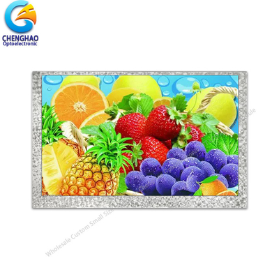 5.0 pulgadas Pantalla LCD transmisora 800X480 Resolución de 24 bits Pantalla LCD TN RGB