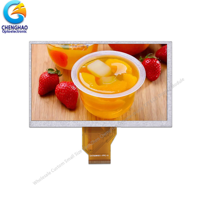 Módulo de pantalla LCD RGB 800x480 puntos 7 pulgadas TFT 260 Nits
