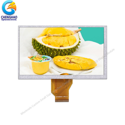 Monitoreo de color LCD RGB TFT de 24 bits 7'' 800X480 Resolución Ensamblaje de pantalla LCD