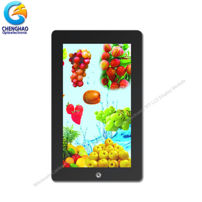 Monitoreo de pantalla táctil capacitiva de 8 bits MCU 7 pulgadas 800x480 módulo LCD TFT de puntos